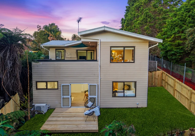 A Waikato home with a deck and fenced yard